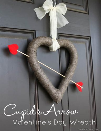 Cupid’s Arrow Valentine’s Day Wreath
