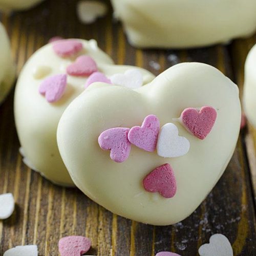 Oreo Truffles Valentine’s Hearts