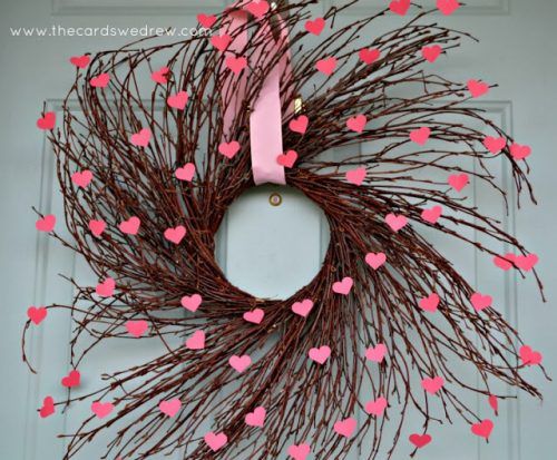 Valentine’s Heart Willow Wreath - Valentine's Day Crafts DIY