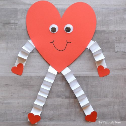 Valentine’s Day Heart Craft for Kids