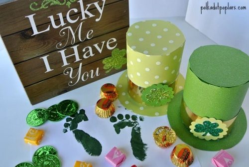 St. Patrick's Day Crafts for Kids - St. Patrick’s Day Leprechaun Hats