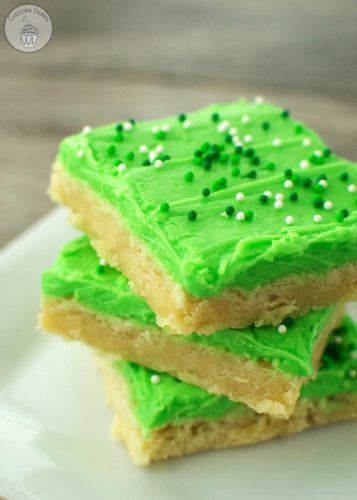 St. Patrick’s Day Sugar Cookie Bars