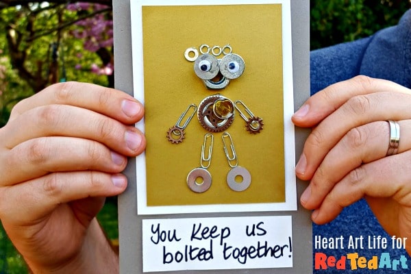 Nuts & Bolts Father’s Day Card for the DIY Dad